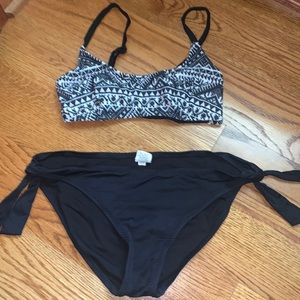 Target Bikini Top size Small Bottoms size Medium
